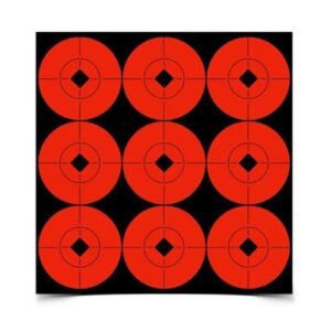SELF-ADHESIVE TARGET SPOTS TARGETS - 2"  TARGETS 90 TARGETS
