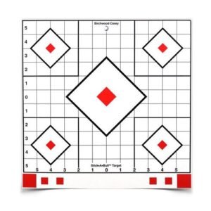STICK-A-BULL 12" SIGHT-IN SELF ADHESIVE TARGETS - 5/PK