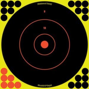 SHOOT•N•C ® SELF-ADHESIVE TARGETS 12" BULL'S-EYE 5 PACK