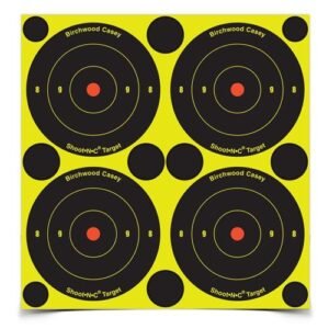 SHOOT•N•C ® SELF-ADHESIVE TARGETS - 3" BULL'S-EYE PACK 48 TARGETS