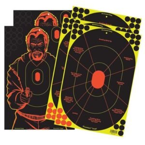 SHOOT•N•C REACTIVE TARGET - 12" X 18" 5 PACK COMBO