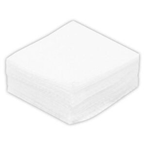 GUN CLEANING PATCHES - WHITE SQUARE 1 1/2" 750 PACK