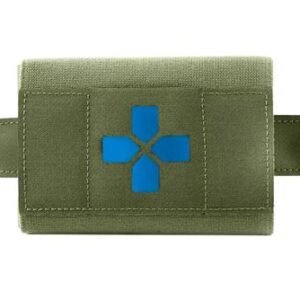 MICRO TRAUMA KIT NOW! COMPLETE KIT - RANGER GREEN MOLLE ESSENTIALS SUPPLIES