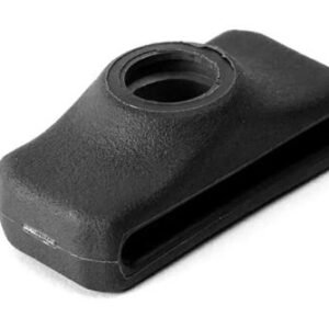 BURNSED SOCKET - BLACK POLYMER 1.25"
