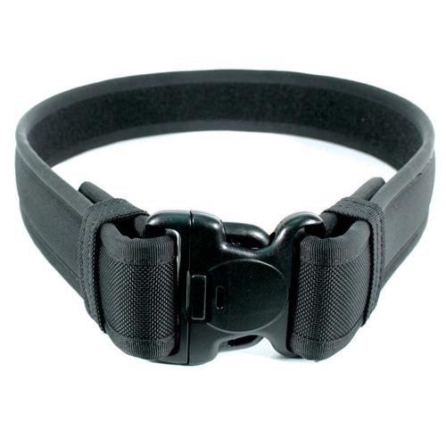 2.25" ERGONOMIC PADDED DUTY BELT - BLACK XL 44-48"