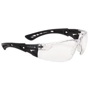 RUSH PLUS CLEAR PC LENS MATTE BLACK PC