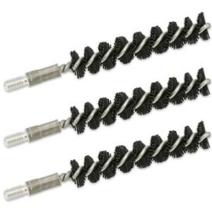 3/PK NYLON RIFLE BRUSH .35 CAL / 9MM
