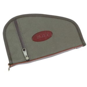 HEART-SHAPED HANDGUN CASE W/POCKET - OLIVE DRAB - 12"