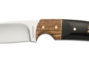 BUCKMARK HUNTER FIXED - BLACK DROP POINT PLAIN EDGE 3 1/8" BLADE