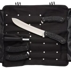 PRIMAL FISH AND GAME BUTCHER SET - BLACK