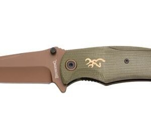 TRAILSIDE - GREEN DROP POINT PLAIN EDGE 3 1/2" BLADE