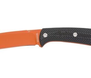 BACK COUNTRY FIXED - BLACK DROP POINT PLAIN EDGE 3-1/2" BLADE