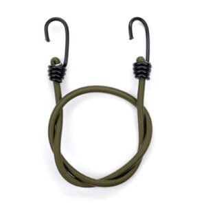HEAVY DUTY BUNGEE CORDS - OLIVE 4/PK