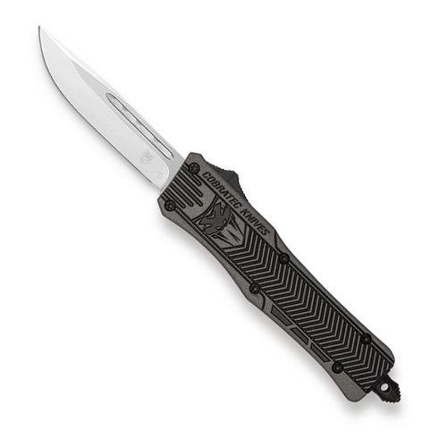 MEDIUM CTK-1 TUNGSTEN W/GRAPHITE BLACK - 3" BLADE DROP POINT NOT SERRATED