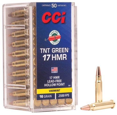 TNT GREEN 17 HMR 16 GR - SPEER HP 2500 FPS 50/BX
