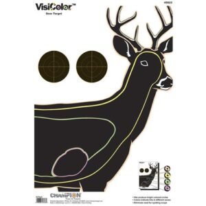 VISICOLOR TARGETS - DEER 10/PK