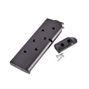 MATCH GRADE COMPACT 1911 MAGAZINE - BLACK 45 ACP 7/RD W/ BASE PAD