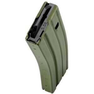 DURAMAG SPEED ALUMINUM MAGAZINE - OD GREEN 5.56/300 BLK 30RD
