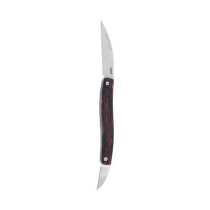 FOREBEAR SLIP JOINT KNIFE - RED/BLACK PLAIN EDGE 2.29" BLADE