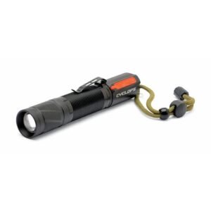 1200 LM RECHARGEABLE POCKET FLASHLIGHT - BLACK 1200 LUMENS