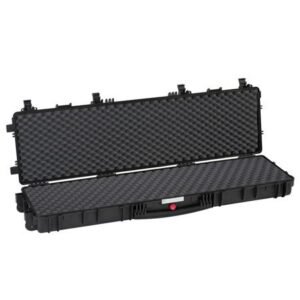 TACTICAL GUN CASE - BLACK W/ CONVOLUTED FOAM 53" L INTERNAL