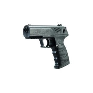 P-27 DUAL PELLET/BB CO2 PISTOL - BLACK 177 CAL 430 FPS 16/RD