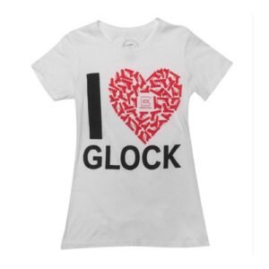I LOVE GLOCK T-SHIRT - WHITE X-LARGE