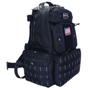TACTICAL RANGE TALL BACKPACK - BLACK
