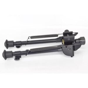 QUICK DEPLOY PICATINNY RAIL BIPOD - BLACK 9" - 13"