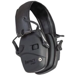 IMPACT SPORT ELECTRIC EARMUFF BLACK - NRR 22 DB