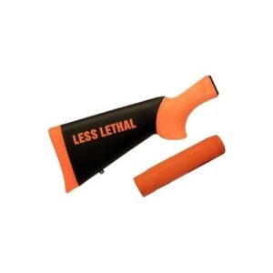 OVERMOLDED SHOTGUN STOCK W/FOREND -12 GAUGE - LESS LETHAL ORANGE