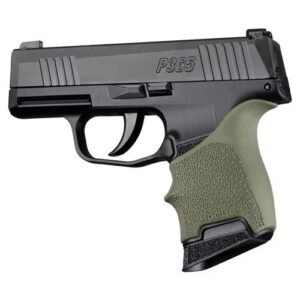 HANDALL BEAVERTAIL GRIP SLEEVE - OD GREEN SIG SAUER P365 & P365-380