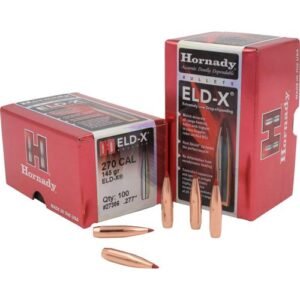 ELD-X BULLETS - .270 CAL 145 GRAIN 100/BX