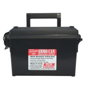 AMMO CAN 30 CALIBER TALL - BLACK