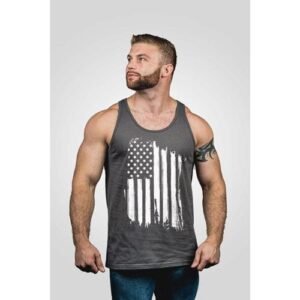 AMERICA JERSEY TANK - SMALL GRAY