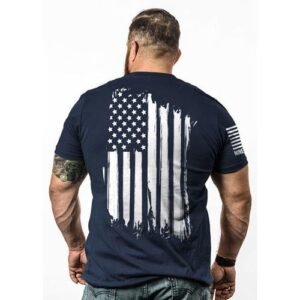 AMERICA T-SHIRT NAVY - SMALL