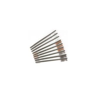 9 PACK AP BRUSHES - 3 NYLON 3 BRONZE 3 STAINLESS STEEL