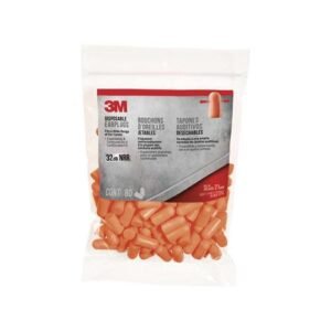 DISPOSABLE EARPLUGS - ORANGE NRR 32 DB 80 PAIRS