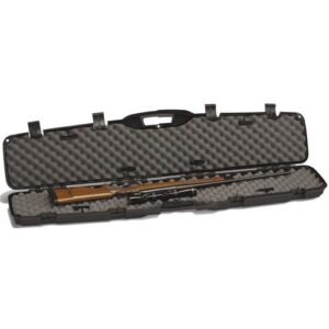 PRO-MAX SINGLE SCOPED RIFLE CASE - BLACK 53.25"L X 4.125"W X 12”H