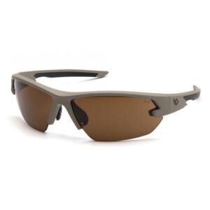 VENTURE SEMTEX 2.0 EYE PROTECTION - BRONZE ANTI-FOG LENS TAN FRAME