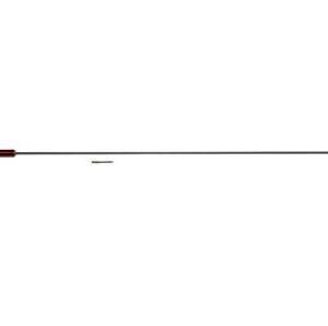 MICRO-POLISHED STAINLESS STEEL CLEANING ROD - 32" RIFLE .17 CALIBER W/JAG