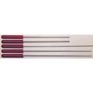 MICRO-POLISHED STAINLESS STEEL CLEANING ROD - 42" RIFLE .27 CALIBER & UP