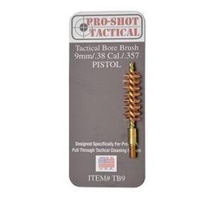PULL-THROUGH CLEANING SYSTEM REPLACEMENT BRUSH - .357/.38 CALIBER/9MM