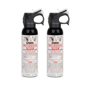FRONTIERSMAN MAX BEAR & MOUNTAIN LION SPRAY - 7.9OZ 40' RANGE 2/PK
