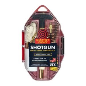MULTI-GAUGE SHOTGUN CLEANING KIT - RED 12 & 20 GAUGE