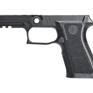 P320 -XCARRY GRIP MODULE - BLACK 9MM/40/.357 MEDIUM GRIP (MAGWELL & WEIGHT COMPATIBLE)