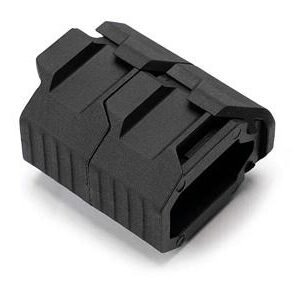 M-LOK STACKED ANGLED GRIP W/ CMS - BLACK
