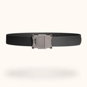 APOGEE BELT - GRAY BUCKLE GRAY BELT FULLY ADJUSTABLE 50"
