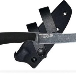 NIMROD ACID WASHED - BLACK G10 PLAIN EDGE 4.38" BLADE