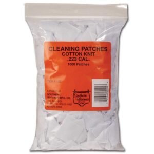 COTTON KNIT CLEANING PATCHES - .223 CALIBER 1000 BULK BAG